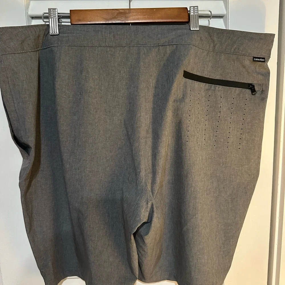 Calvin Klein Men's Swimming Gray Shorts - Picture 5 of 9